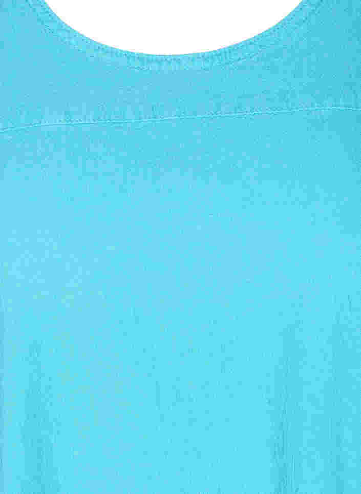 Hihaton mekko puuvillasta, River Blue, Packshot image number 2