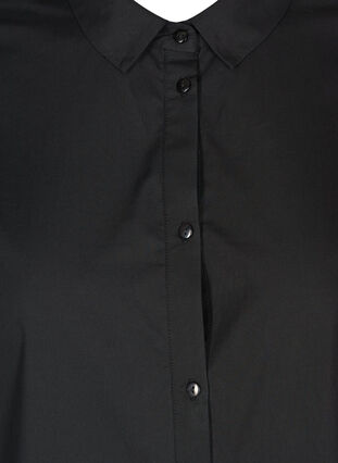 Puuvillainen paitamekko, Black, Packshot image number 2