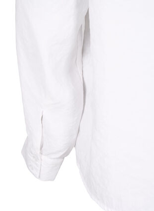 Pitkähihainen paita Tencel ™-modaalia, Bright White, Packshot image number 4