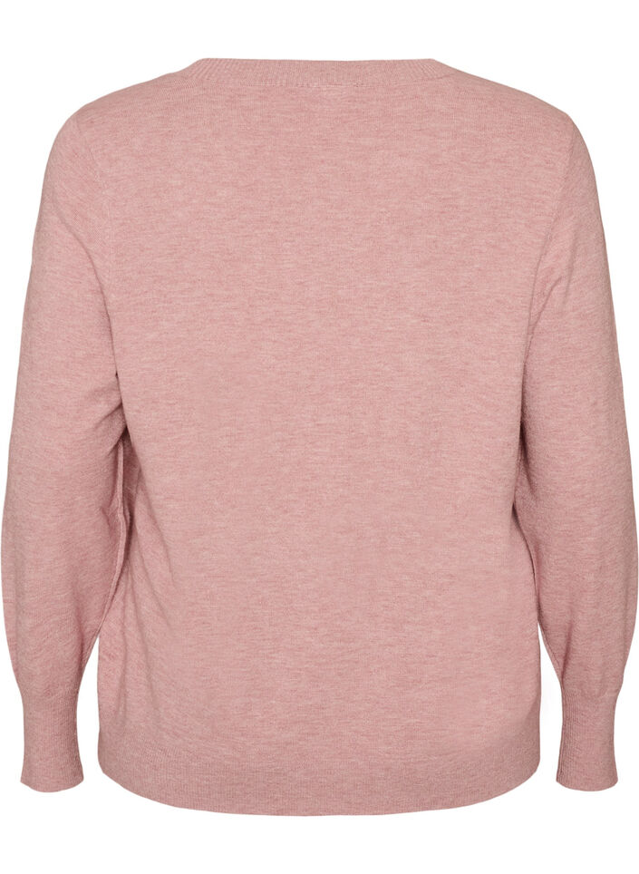 Neulepusero py&ouml;re&auml;ll&auml; p&auml;&auml;ntiell&auml;, Vaaleanpunainen, Packshot image number 1