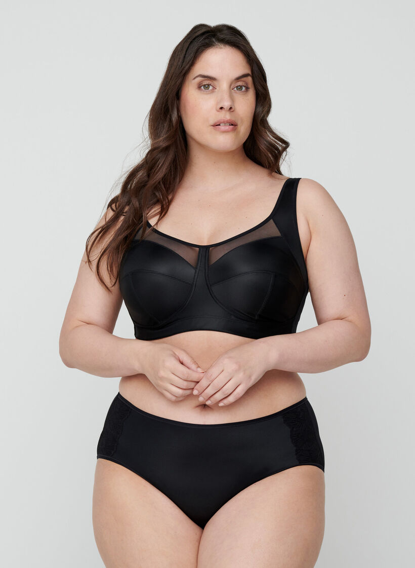 Alushousut 2-pack, Black/Black, Model image number 0