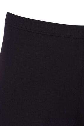 Basic leggingsit 3/4 pituudella, Black, Packshot image number 2