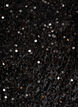 Lyhyt paljettihame, Musta, Packshot image number 2