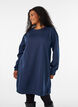 V&auml;lj&auml; collegemekko taskuilla, Sininen, Model image number 0