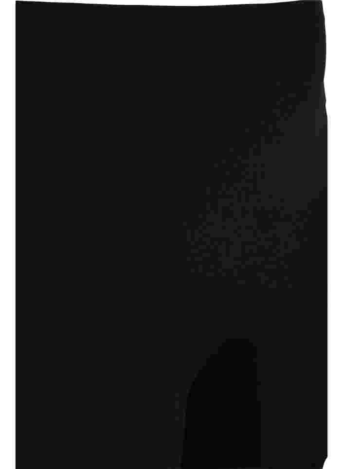 Kevyet shapewear-shortsit pitsireunuksella, Black, Packshot image number 2