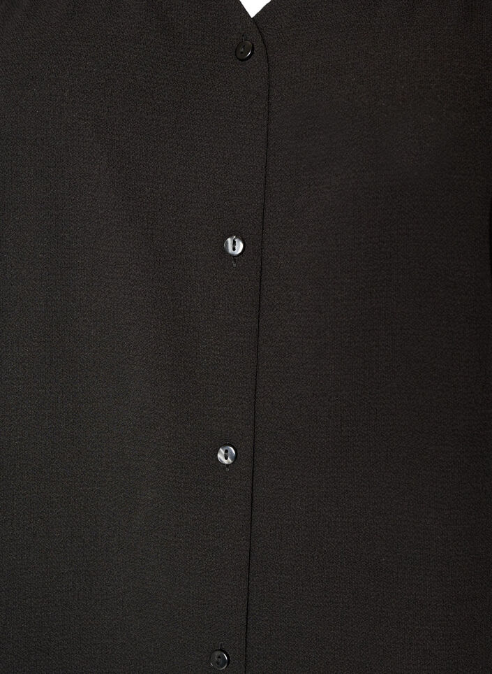 Puseropaita 1/2-hihoilla, Musta, Packshot image number 2