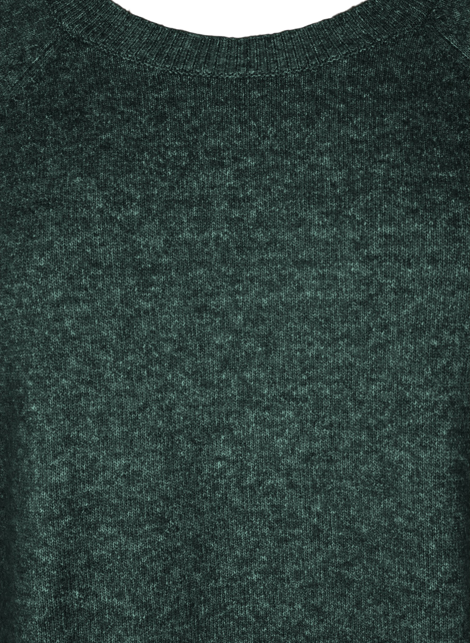 Zizzi Lyhyt neulemekko py&ouml;re&auml;ll&auml; p&auml;&auml;ntiell&auml;, Vihre&auml;, Packshot image number 2