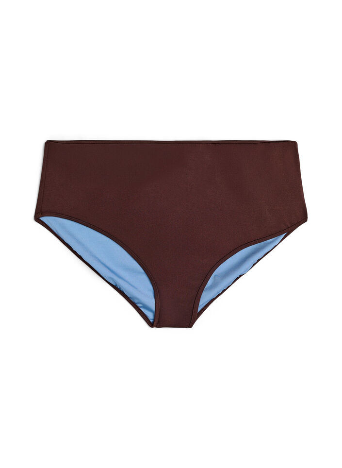 K&auml;&auml;nnett&auml;v&auml;t bikinin alaosat normaalilla vy&ouml;t&auml;r&ouml;ll&auml;, Ruskea, Packshot image number 0