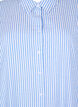 Pitkä raidallinen puuvillapaita, Light Blue Stripe, Packshot image number 2