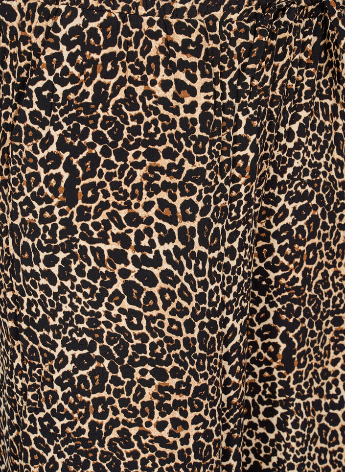 Rennot viskoosihousut taskuilla, Ruskea, Packshot image number 2