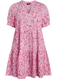 FLASH - Lyhyt A-linjainen mekko, Violetti