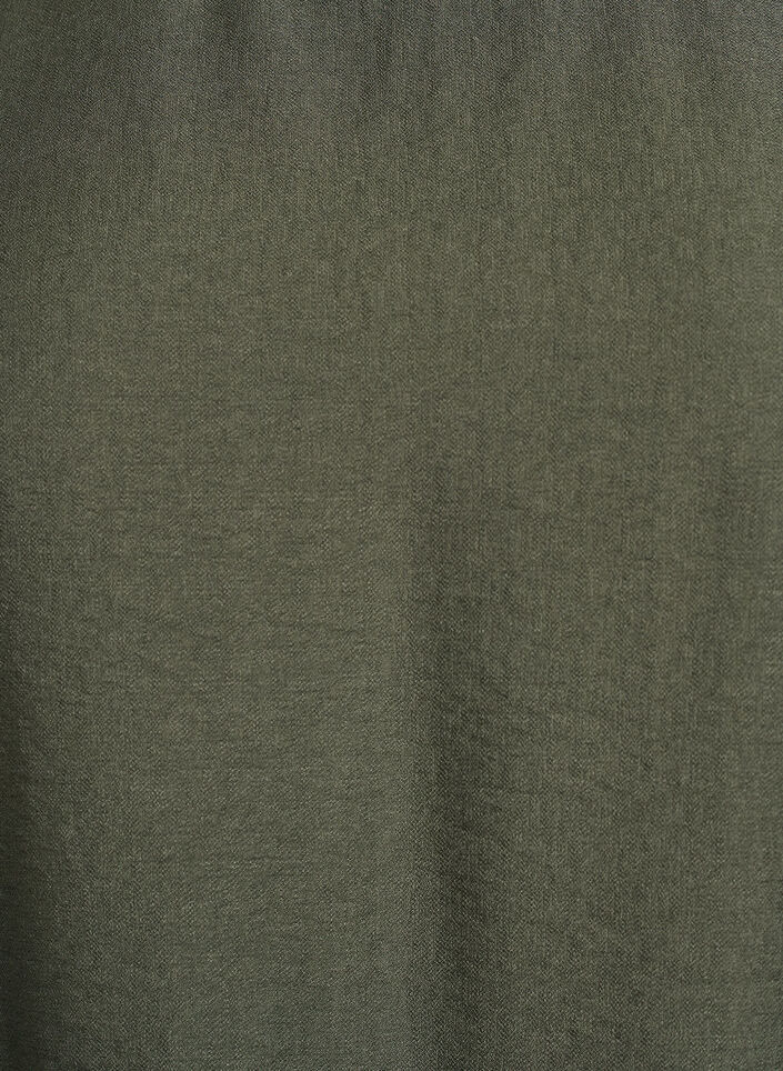 Viskoosipusero, jossa 1/2 hihat, Vihreä, Packshot image number 2