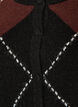 Neuletakki argyle-kuviolla, Musta, Packshot image number 2