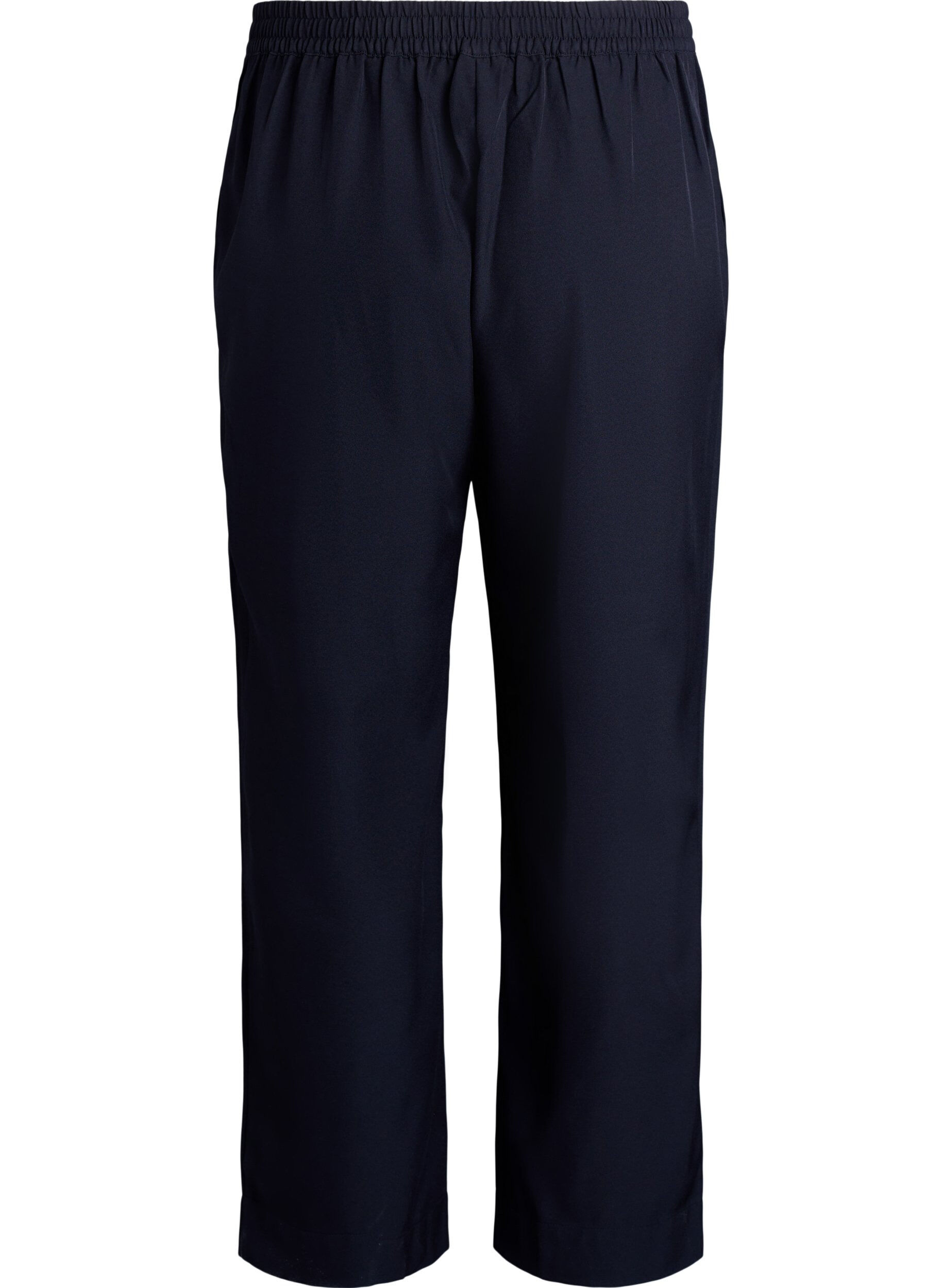 Zizzi FLASH - Rento housut taskuilla, Musta, Packshot image number 1