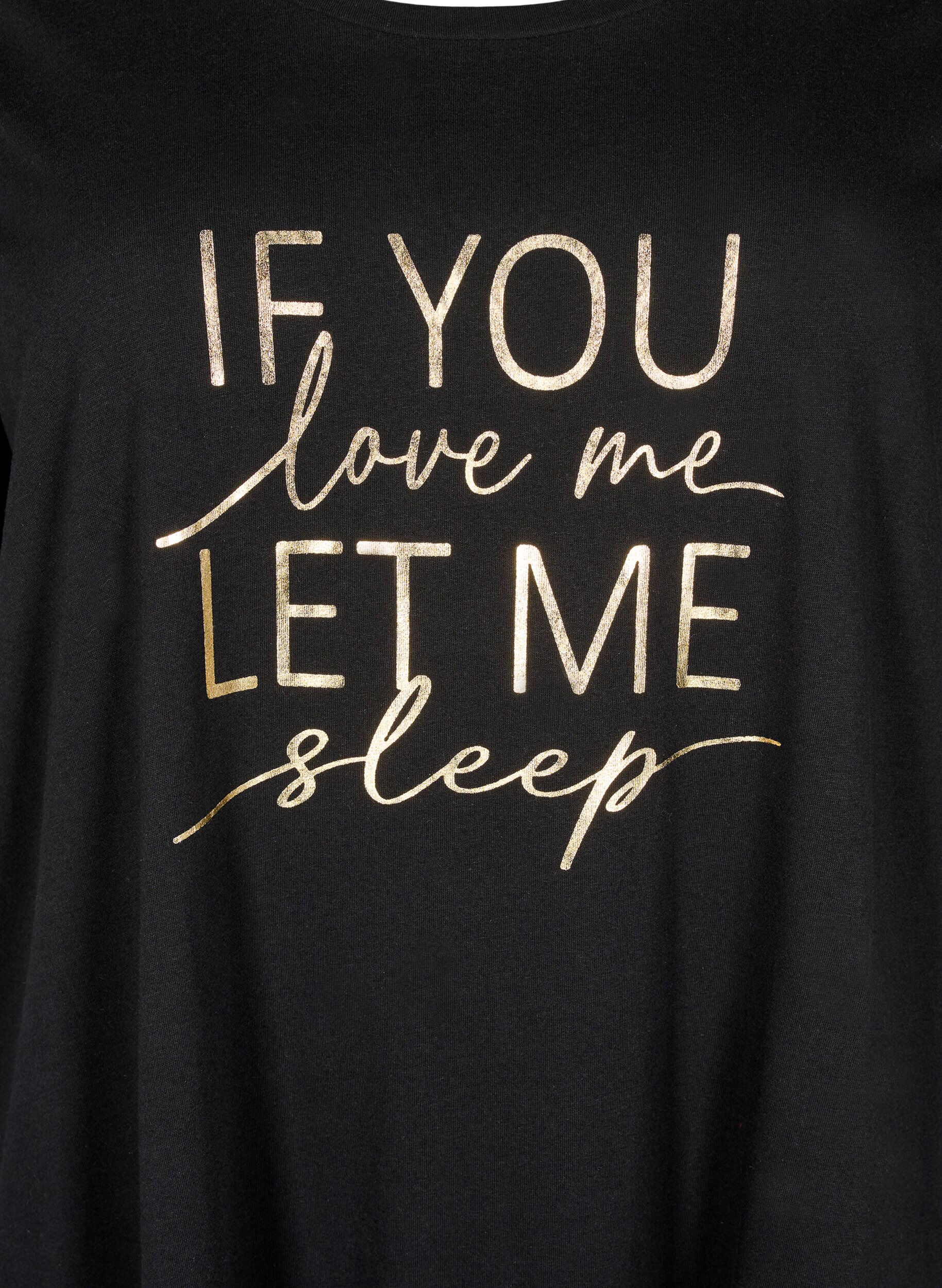 Zizzi Lyhythihainen y&ouml;paita luomupuuvillaa, Musta, Packshot image number 2