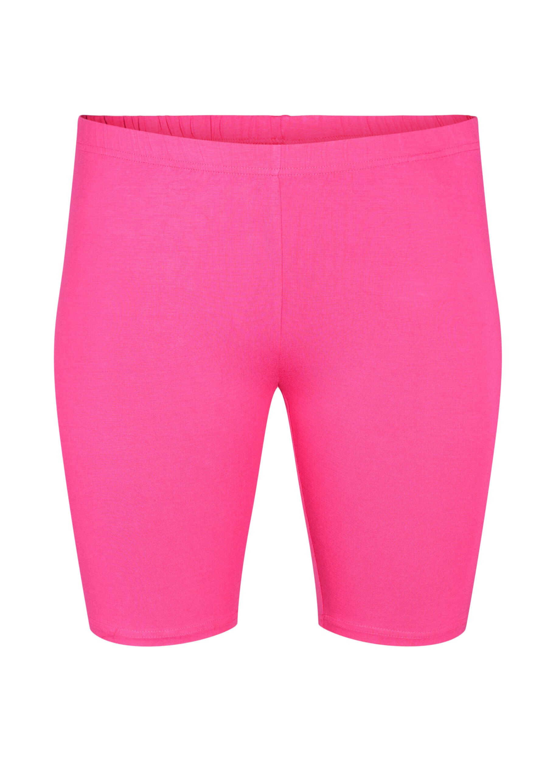 ZizziYksiv&auml;riset perus py&ouml;r&auml;ilyshortsit , Vaaleanpunainen, Packshot image number 0