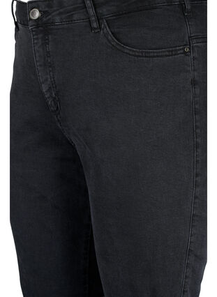 Korkeavyötäröiset Ellen bootcut-farkut, Grey Denim, Packshot image number 2