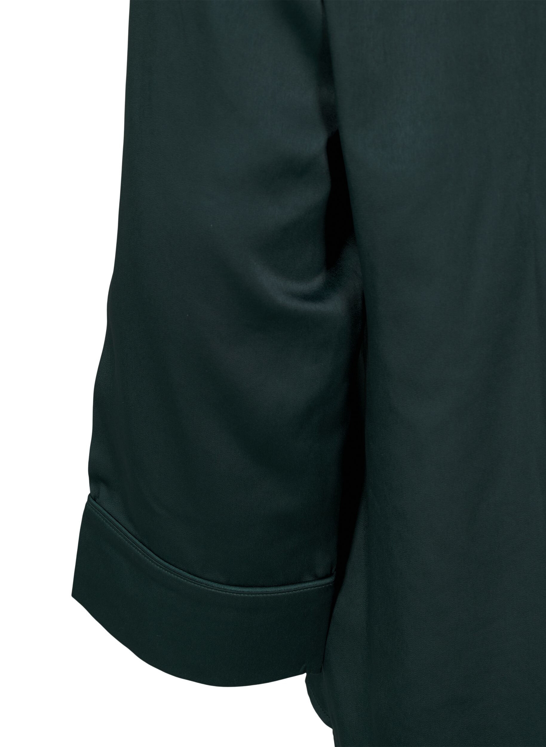 Zizzi Satiininen y&ouml;paita, Scarab, Packshot image number 3