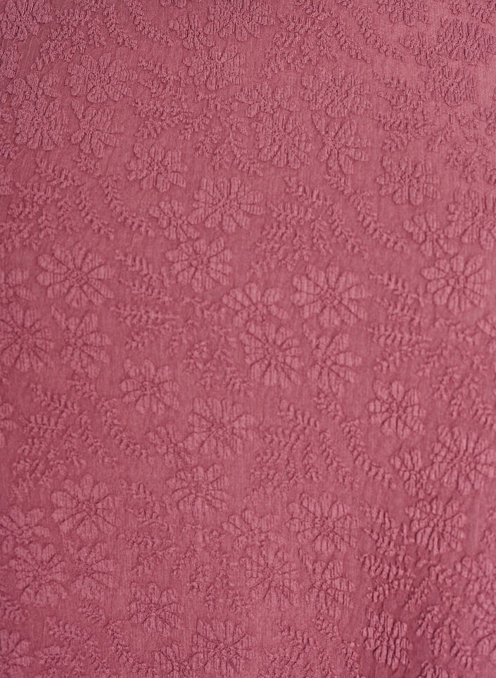 Strukturoitu lyhythihainen pusero, Punainen, Packshot image number 2