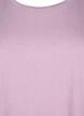 Lyhythihainen t-paita puuvillasekoitteesta, Violetti, Packshot image number 2