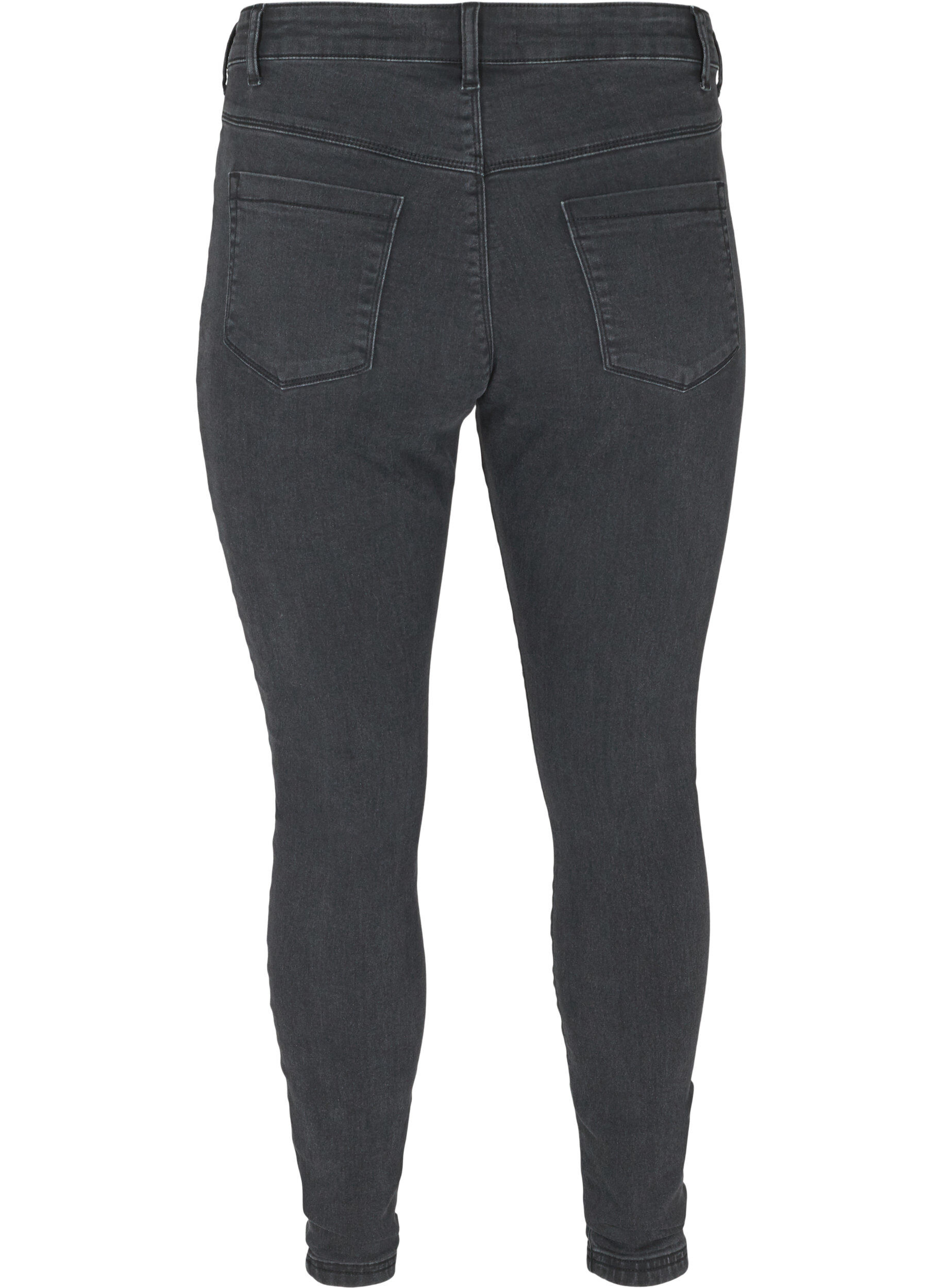 ZizziJeggingsit puuvillasekoitteesta, Grey Denim, Packshot image number 1