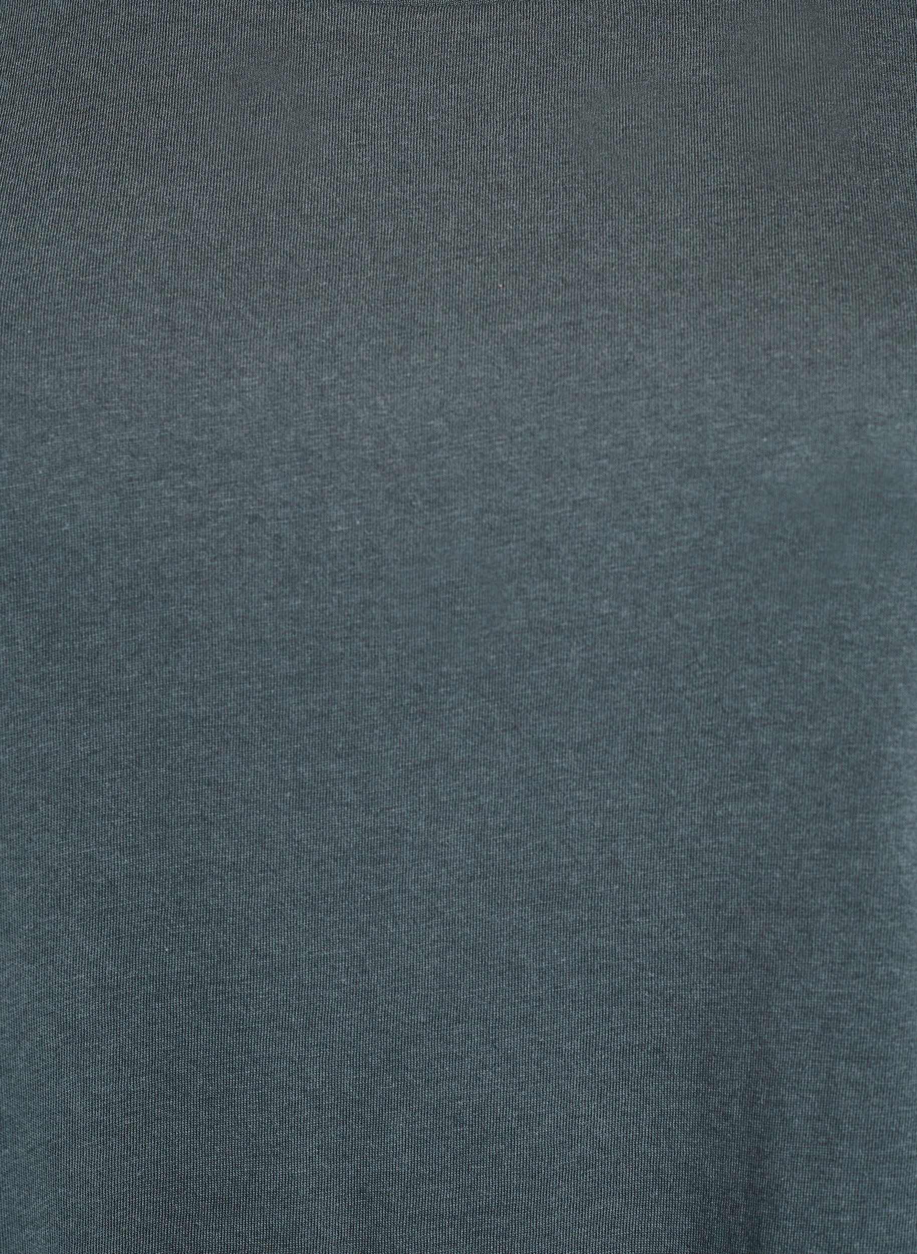 Zizzi Lyhythihainen t-paita puuvillasekoitteesta, Vihre&auml;, Packshot image number 2