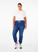 Denimhousut taskuilla, Sininen, Model image number 0