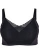 Rintaliivit mesh-kankaalla ja toppauksella, Black, Packshot image number 0