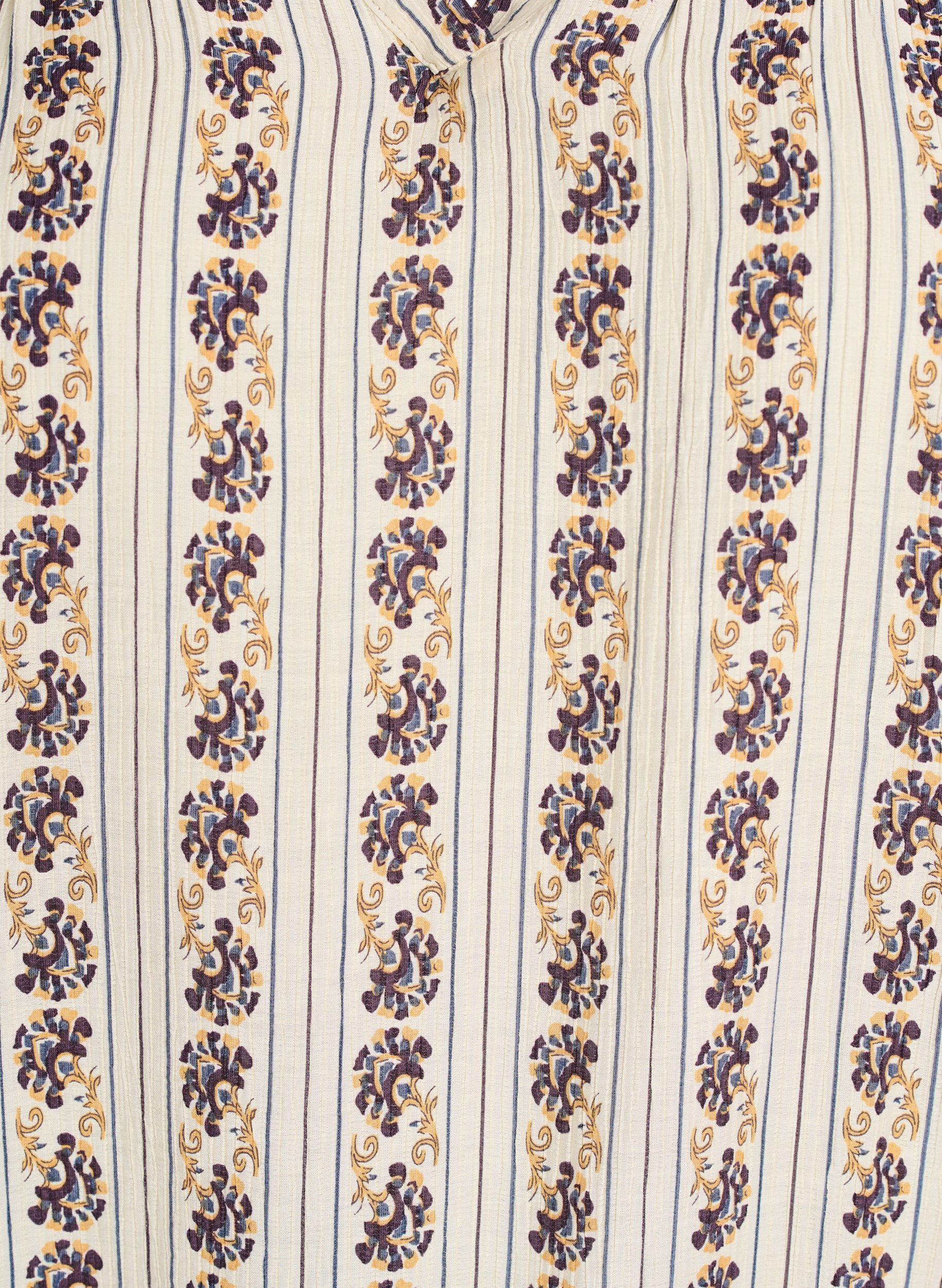 Zizzi Painettu pusero, jossa on smokkirypytys helmassa, Egret AOP, Packshot image number 2