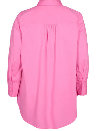 Pitkähihainen paita korkeilla manseteilla, Aurora Pink, Packshot image number 1