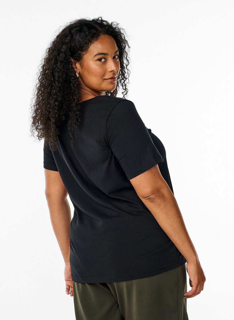 FLASH - T-paita motiivilla, Musta, Model image number 2