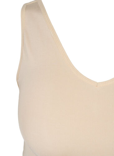 Kaarituettomat rintaliivit v-pääntiellä, Nude, Packshot image number 2