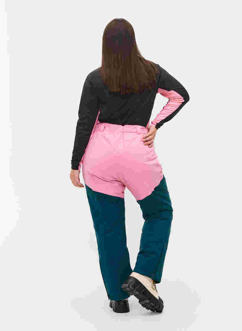 Talviurheiluluhousut taskuilla, Sea Pink Comb, Model image number 1