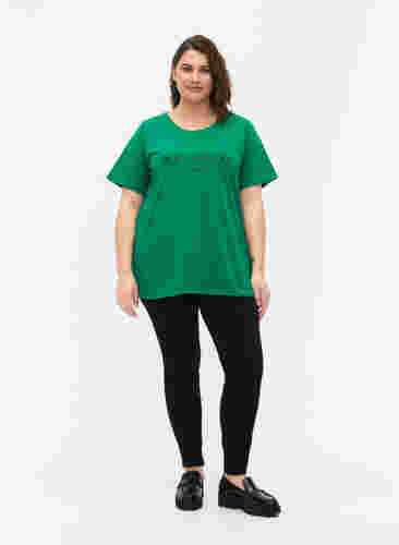FLASH - T-paita kuvalla, Jolly Green, Model image number 2