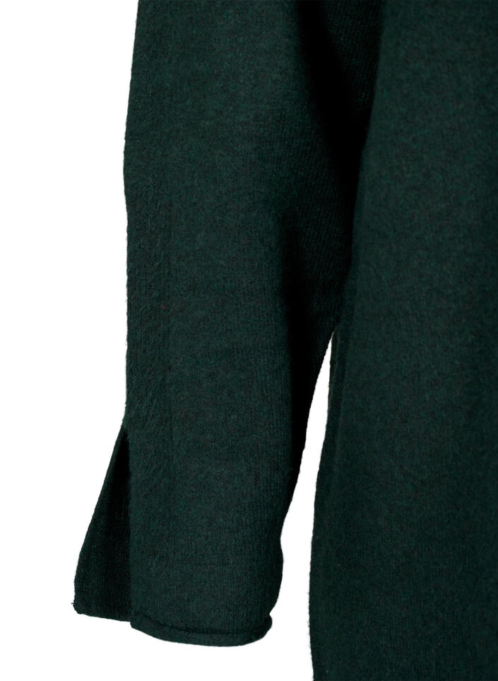 Neulemekko pyöreällä kaula-aukolla ja halkiolla, Scarab Mel., Packshot image number 3