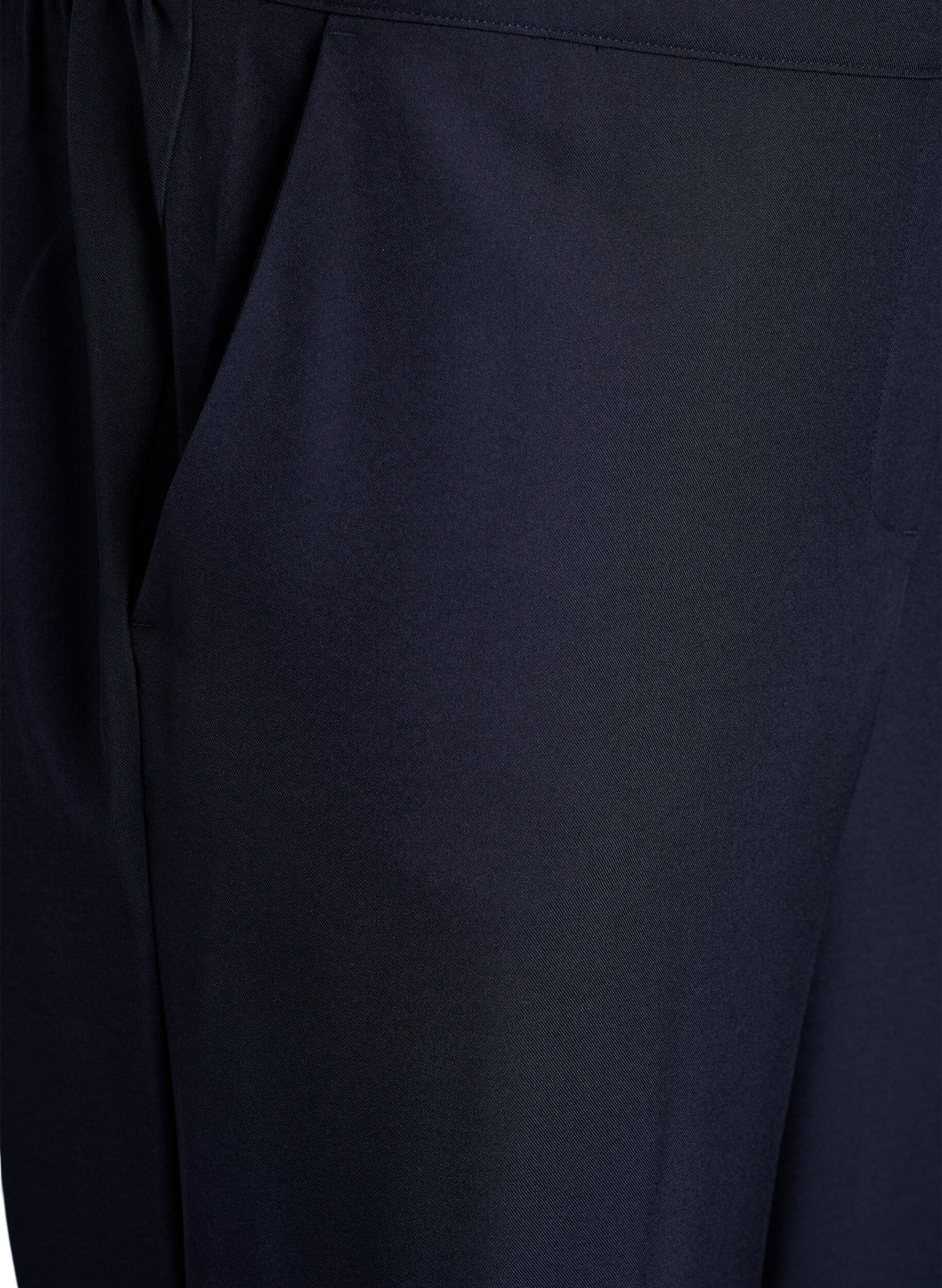 Zizzi FLASH - Rento housut taskuilla, Musta, Packshot image number 2