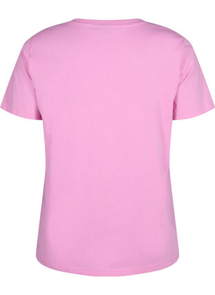 Puuvillainen T-paita painatuksella, RoseBloom W. Love, Packshot image number 1