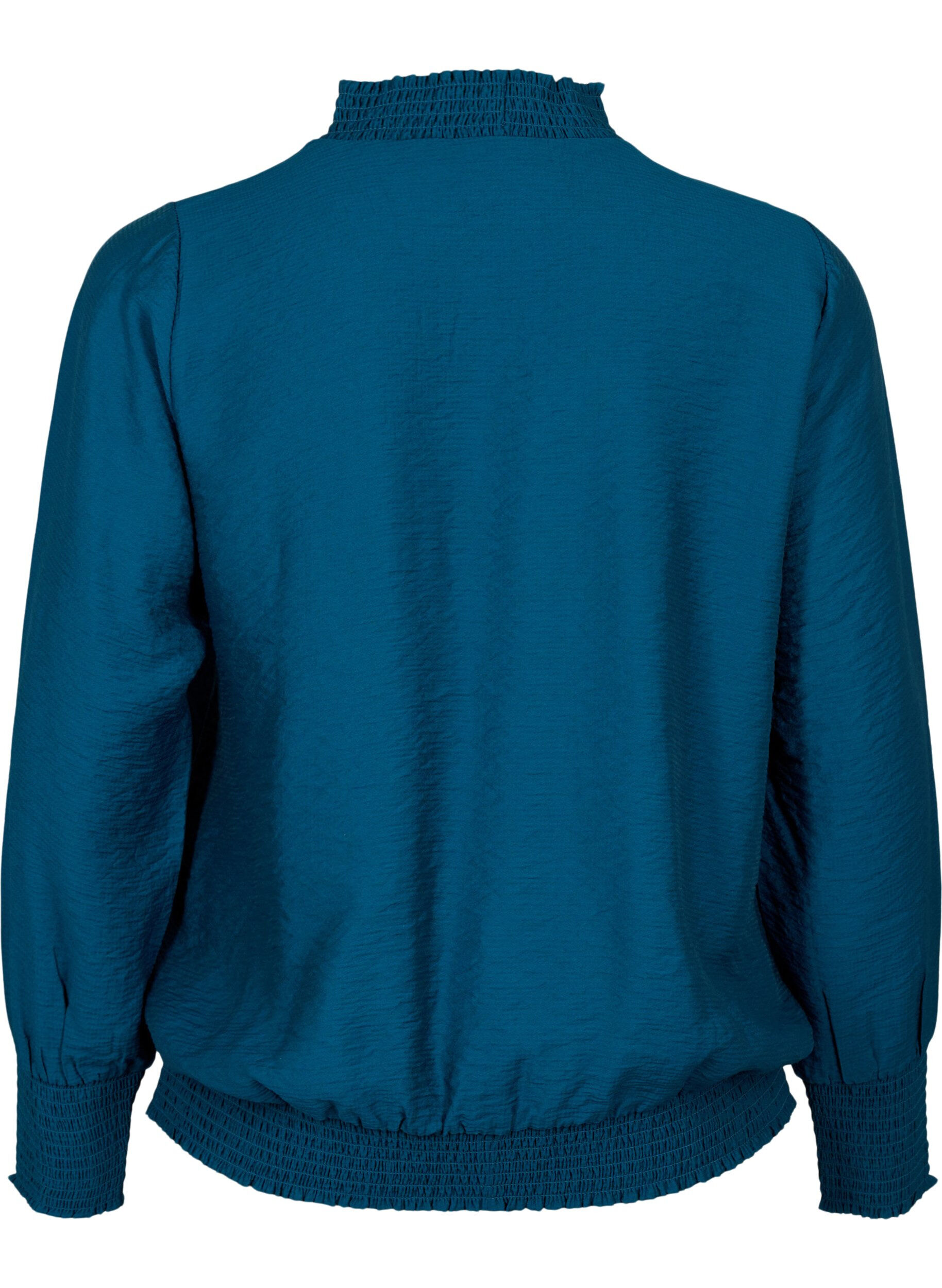 Zizzi Viskoosipusero rypytyksell&auml;, Reflecting Pond, Packshot image number 1