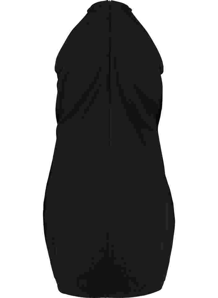 Hihaton mekko helmillä, Black w. Beads, Packshot image number 1