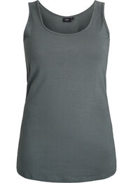 Yksivärinen perus paita puuvillasta, Vihreä