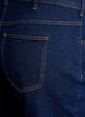 Cropped Vera -farkut, joissa on suora istuvuus, Sininen, Packshot image number 3