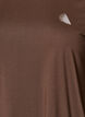 Treenipusero 3/4-hihoilla, Ruskea, Packshot image number 2