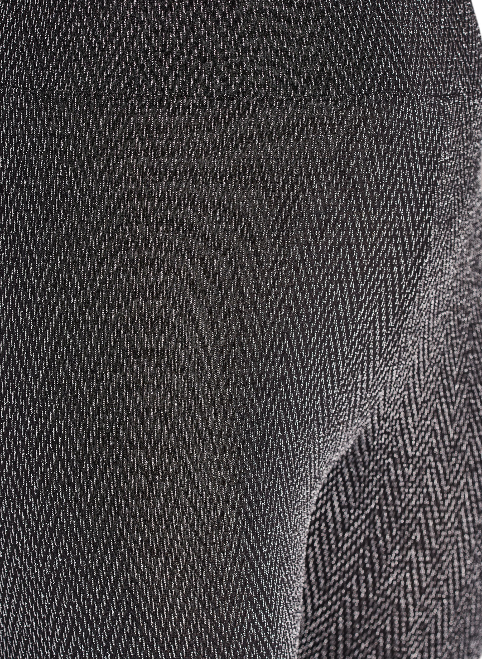 Zizzi Leggingsit glitterkuviolla, Musta, Packshot image number 2