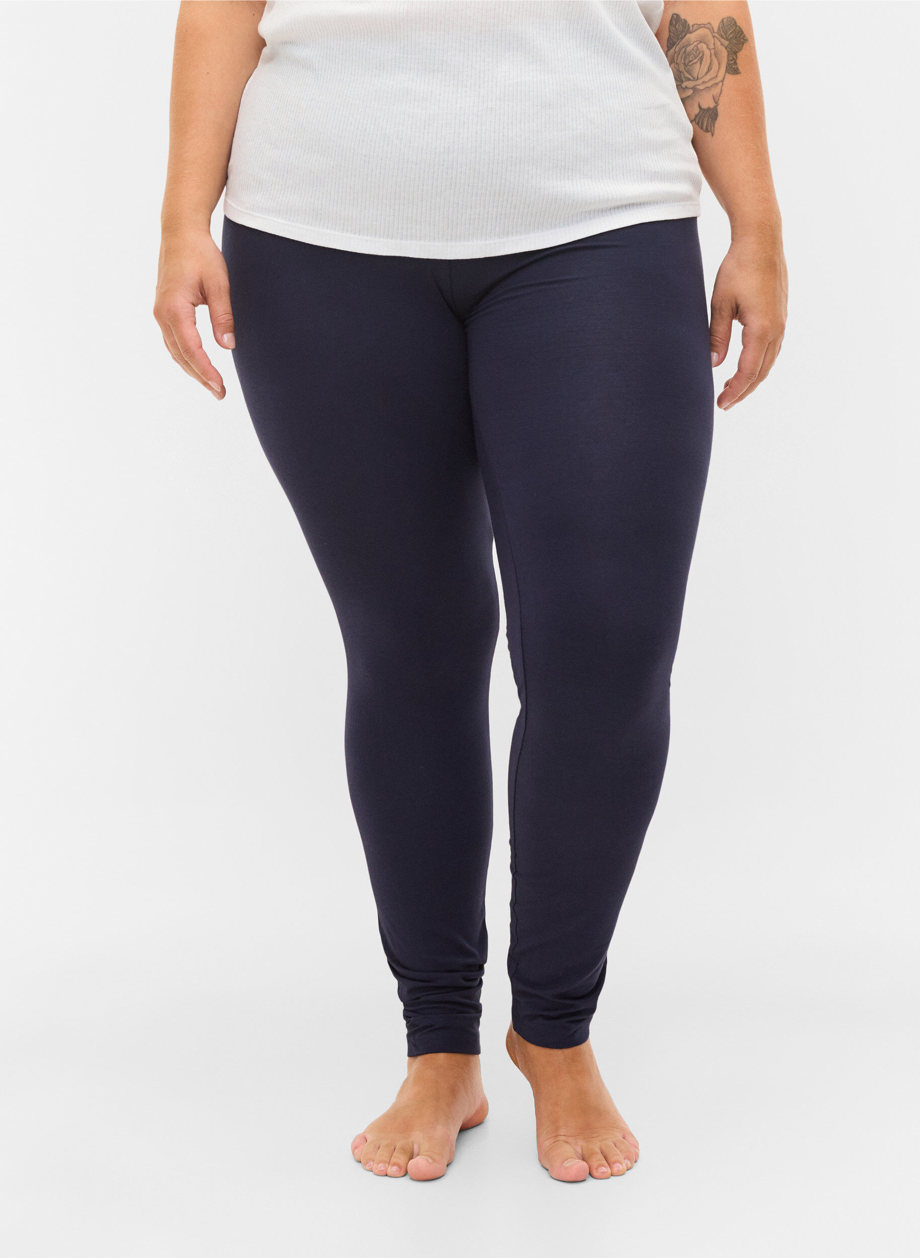 ZizziPerusleggingssit viskoosista, Sininen, Model image number 3