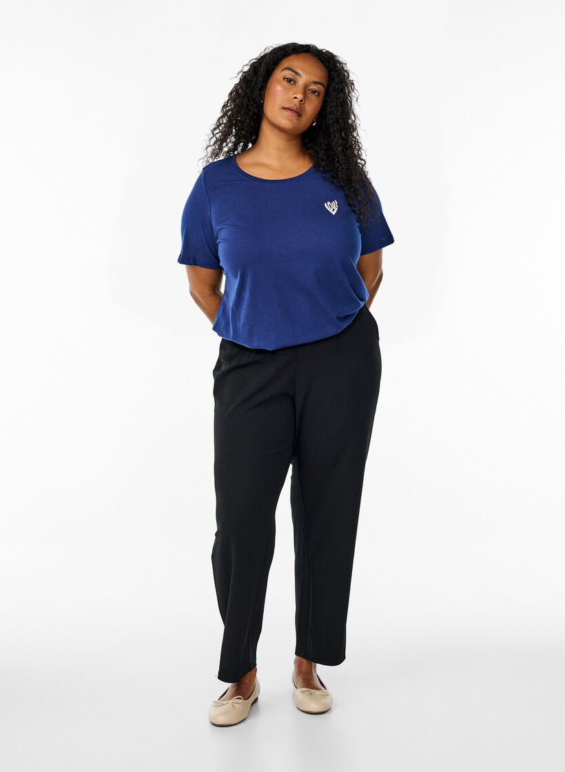 FLASH - T-paita motiivilla, Sininen, Model image number 1