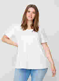 Perus T-paita, Bright White, Model