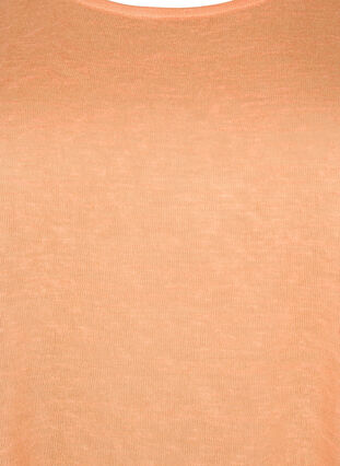 Toppi tekstuurilla ja pyöreällä pääntiellä, Mock Orange, Packshot image number 2
