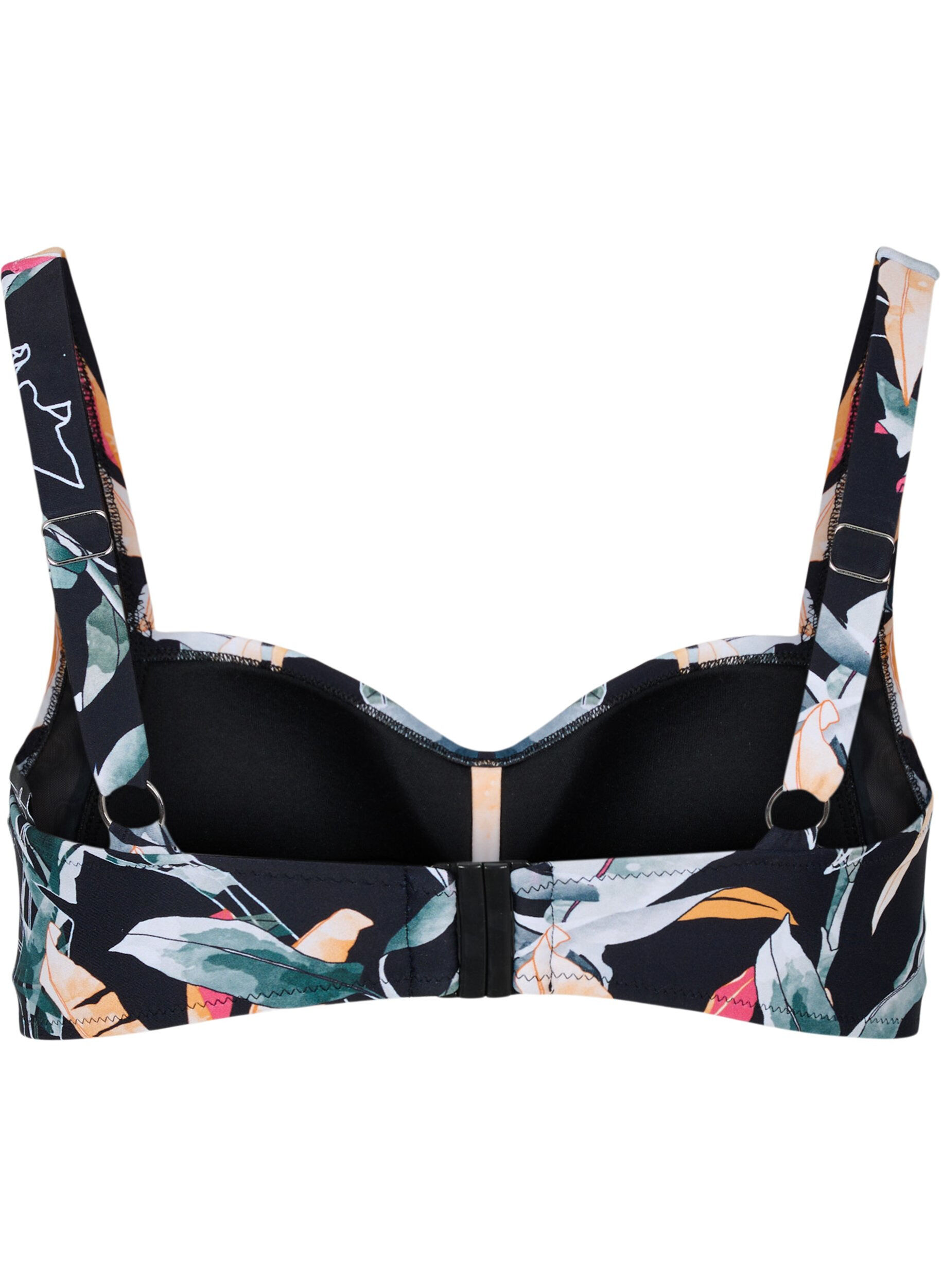 Zizzi Bikiniyl&auml;osa kuosilla, Leaf Print, Packshot image number 1