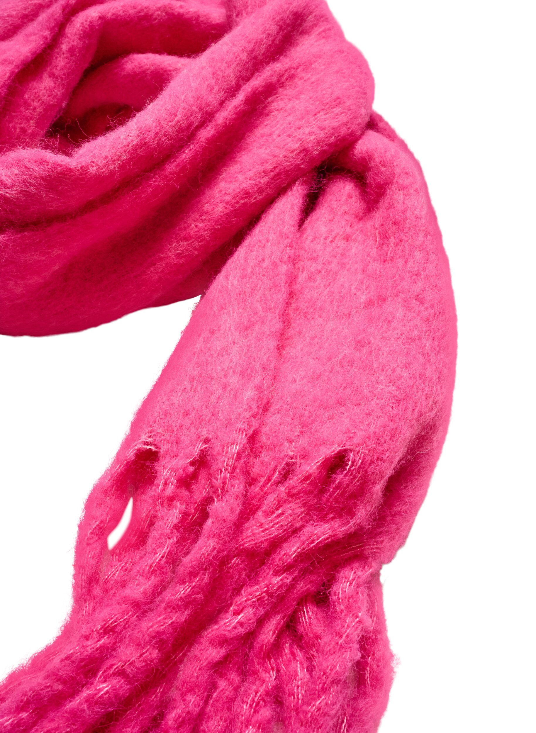 ZizziPehme&auml; huivi hapsuilla, Vaaleanpunainen, Packshot image number 1