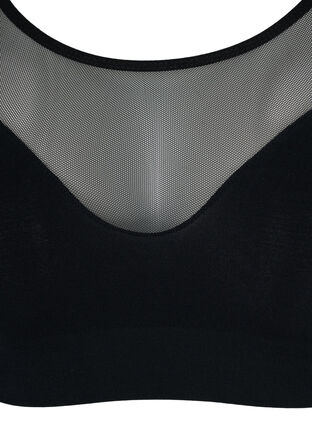 Rintaliivit mesh-kankaalla, Black, Packshot image number 2